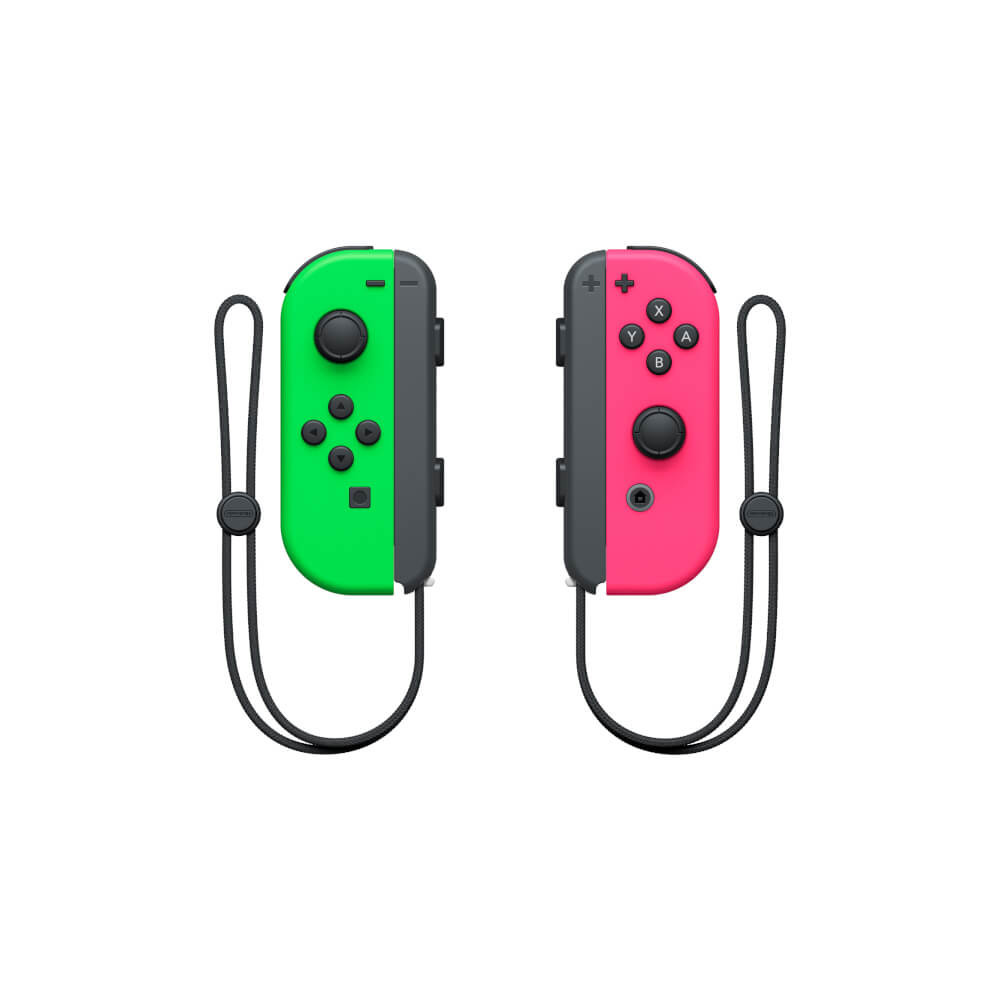 Produktbild för Nintendo Joy-Con Svart, Grön, Rosa Bluetooth Spelplatta Analog / Digital Nintendo Switch