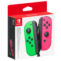 Produktbild för Nintendo Joy-Con Svart, Grön, Rosa Bluetooth Spelplatta Analog / Digital Nintendo Switch