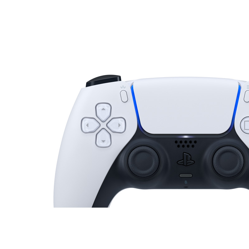 Produktbild för Sony DualSense Svart, Vit Bluetooth Spelplatta Analog / Digital PlayStation 5