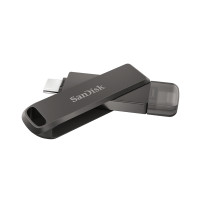 Produktbild för SanDisk iXpand USB-sticka 256 GB USB Type-C / Lightning 3.2 Gen 1 (3.1 Gen 1) Svart