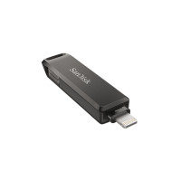 Produktbild för SanDisk iXpand USB-sticka 256 GB USB Type-C / Lightning 3.2 Gen 1 (3.1 Gen 1) Svart