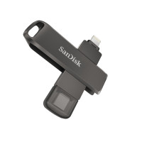 Produktbild för SanDisk iXpand USB-sticka 256 GB USB Type-C / Lightning 3.2 Gen 1 (3.1 Gen 1) Svart