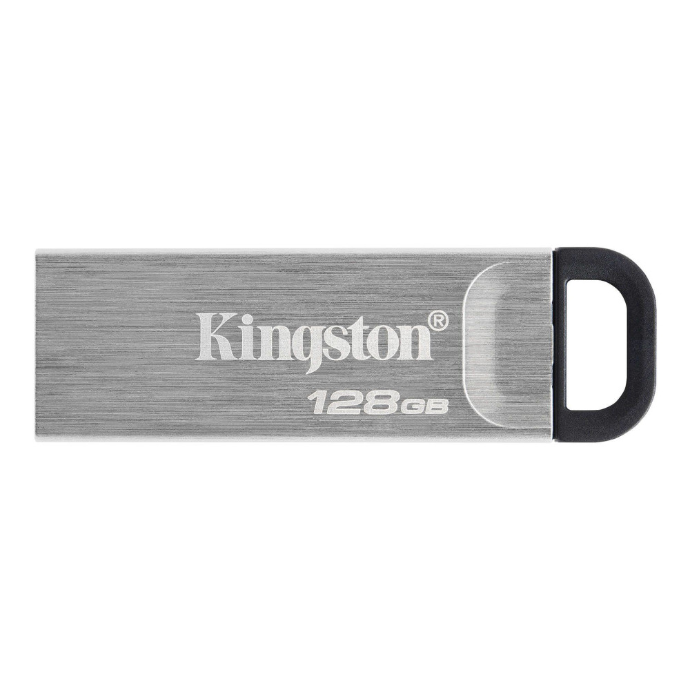 Produktbild för Kingston Technology DataTraveler Kyson USB-sticka 128 GB USB Type-A 3.2 Gen 1 (3.1 Gen 1) Silver