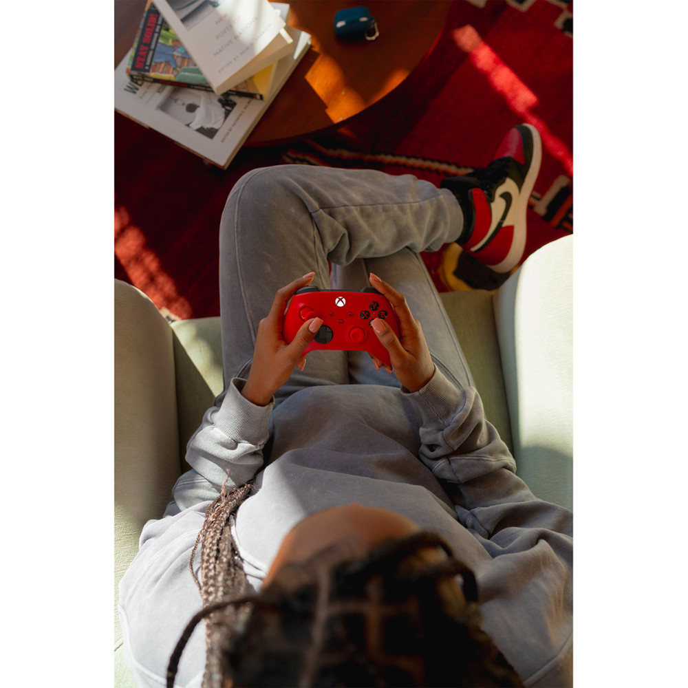 Produktbild för Microsoft Pulse Red Röd Bluetooth/USB Spelplatta Analog / Digital Xbox, Xbox One, Xbox Series S, Xbox Series X