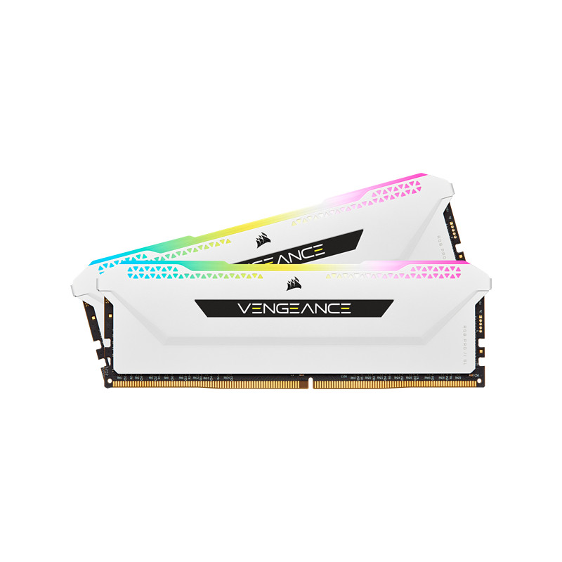 Produktbild för Corsair Vengeance RGB Pro CMH32GX4M2D3600C18W RAM-minnen 32 GB 2 x 16 GB DDR4 3600 MHz