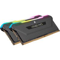 Produktbild för CORSAIR Vengeance RGB PRO SL - DDR4 - sats - 32 GB: 2 x 16 GB - DIMM 288-pin - 3600 MHz / PC4-28800 - ej buffrad