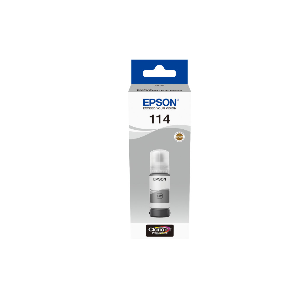 Produktbild för Epson 114 EcoTank Grey ink bottle
