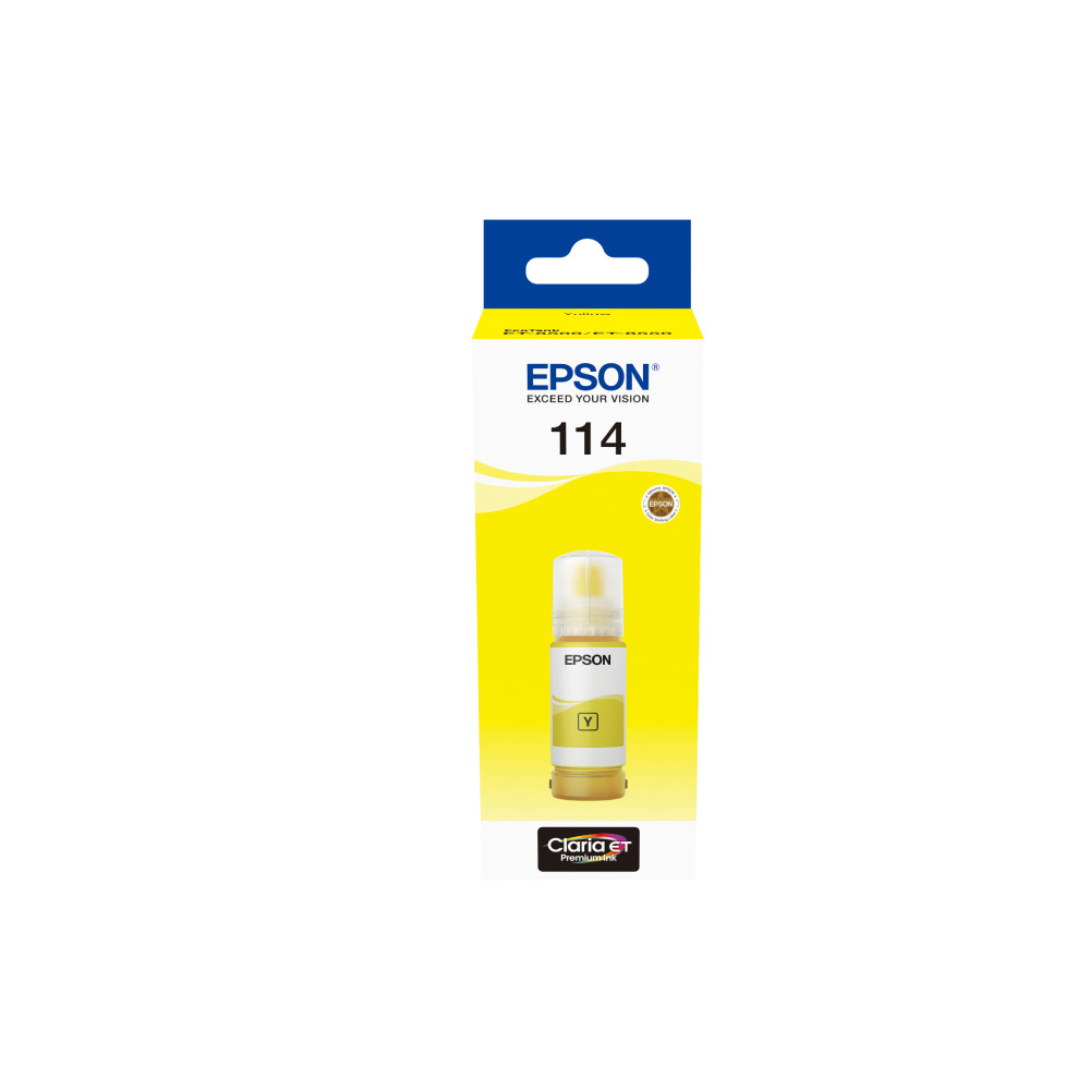 Produktbild för Epson 114 EcoTank Yellow ink bottle