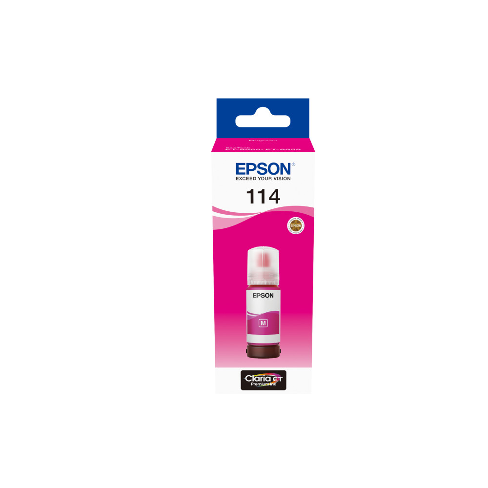 Produktbild för Epson 114 EcoTank Magenta ink bottle