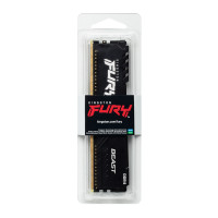 Miniatyr av produktbild för Kingston Technology FURY Beast RAM-minnen 16 GB 1 x 16 GB DDR4 3200 MHz