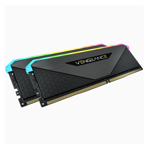 Corsair CORSAIR Vengeance RGB RT - DDR4 - sats - 32 GB: 2 x 16 GB - DIMM 288-pin - 4600 MHz / PC4-36800 - ej buffrad