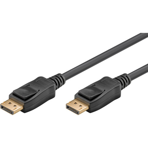 Goobay Goobay 58532 DisplayPort-kabel 1 m Svart