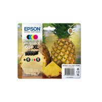 Produktbild för Epson 604XL Multipack - 4-pack - XL - svart, cyan, magenta, gul - original - bläckpatron