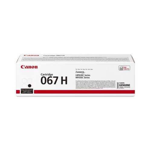 CANON Canon 067H Tonerkassett 1 styck Original Svart