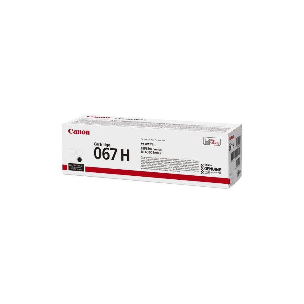 Produktbild för Canon 067H Tonerkassett 1 styck Original Svart
