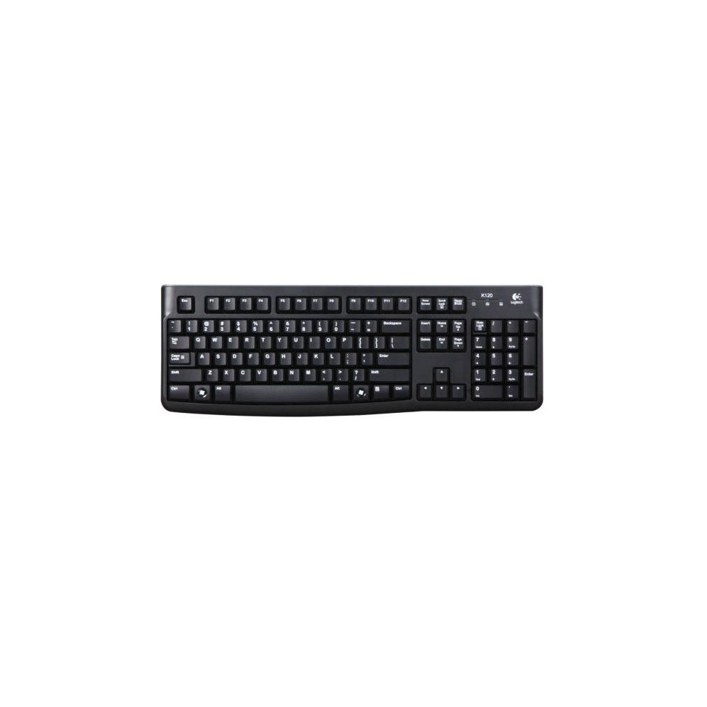 Produktbild för Logitech Keyboard K120 for Business tangentbord USB Nordic Svart
