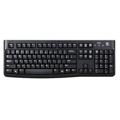 Logitech Keyboard K120 for Business tangentbord USB Nordic Svart - Tangentbord