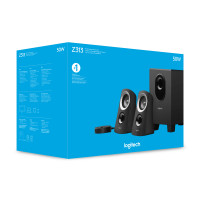 Produktbild för Logitech Z313 mikrofonset 25 W PC Svart 2.1 kanaler 5 W