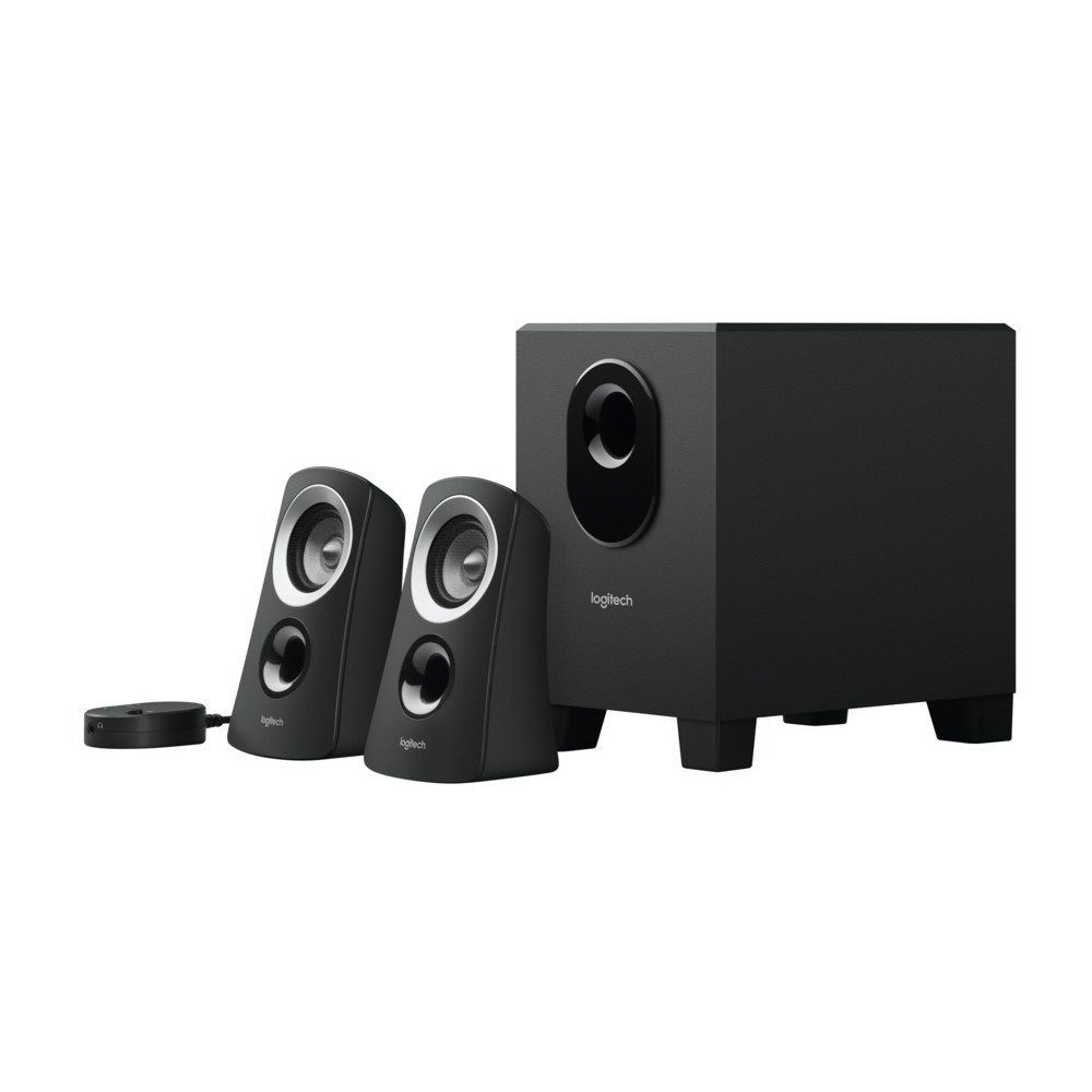 Produktbild för Logitech Z313 mikrofonset 25 W PC Svart 2.1 kanaler 5 W