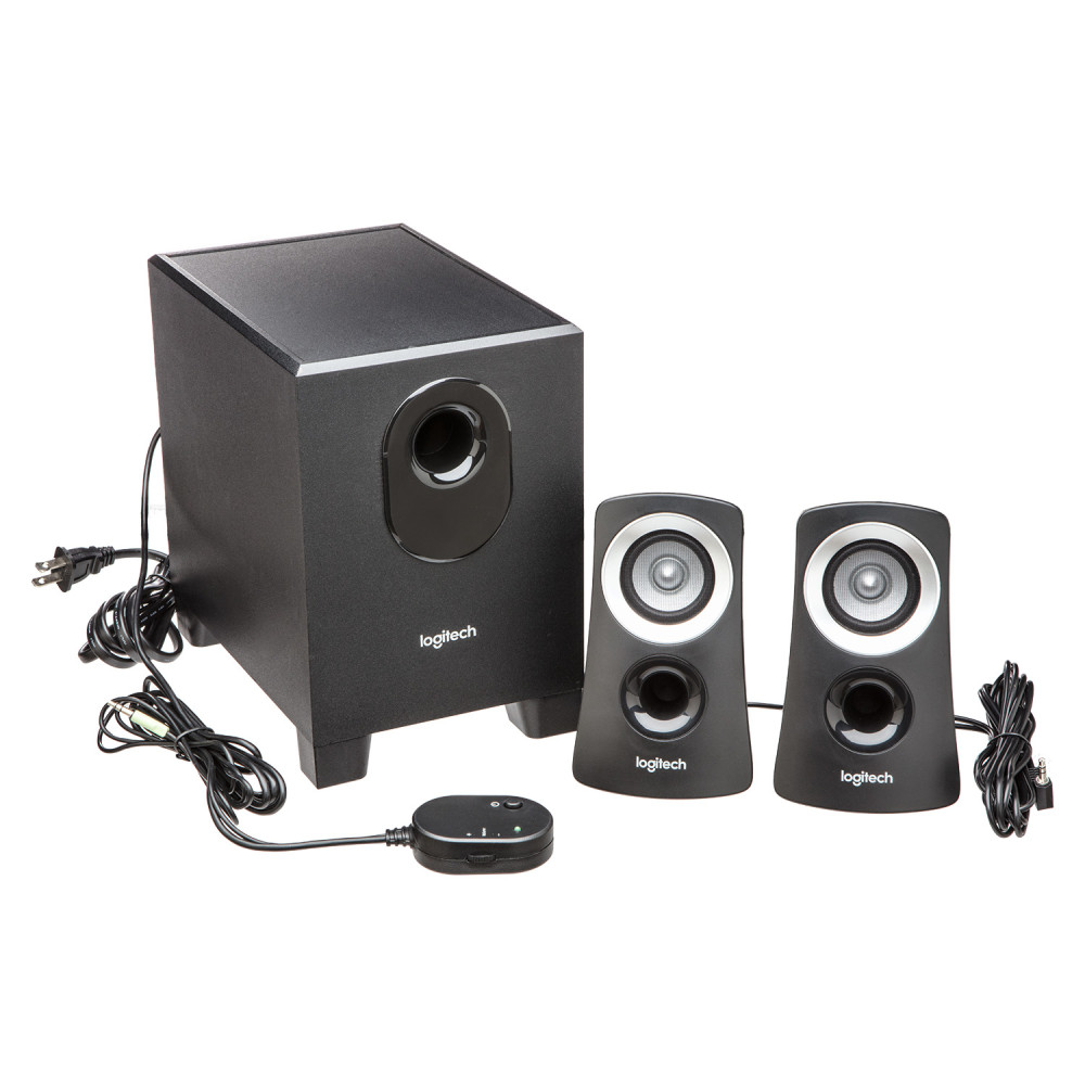 Produktbild för Logitech Z313 mikrofonset 25 W PC Svart 2.1 kanaler 5 W