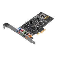 Produktbild för Creative Labs Sound Blaster Audigy FX 5.1 kanaler PCI-E x1