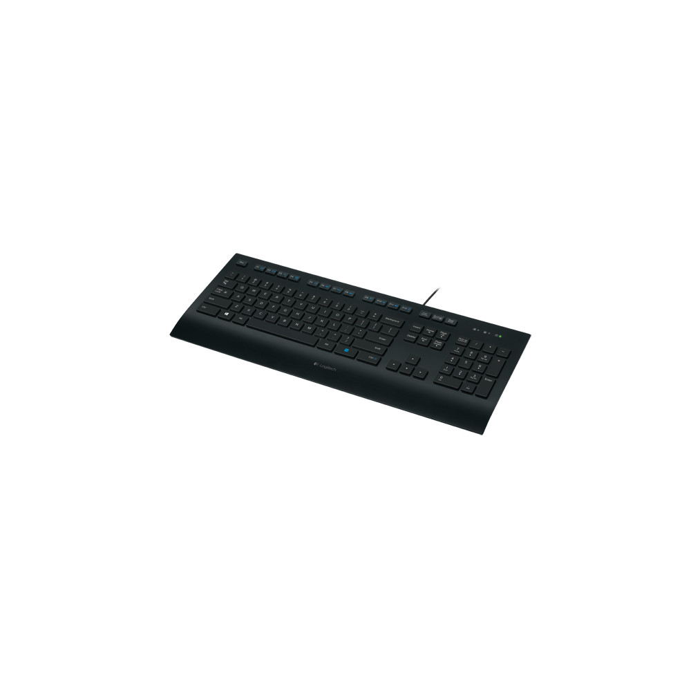 Produktbild för Logitech K280E Pro f/ Business tangentbord USB QWERTY Nordic Svart