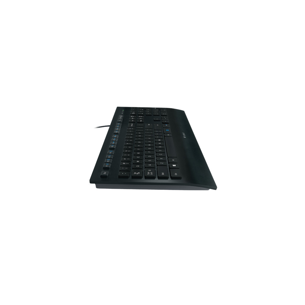 Produktbild för Logitech K280E Pro f/ Business tangentbord USB QWERTY Nordic Svart