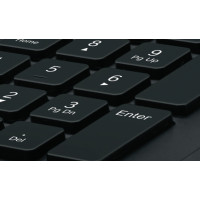 Produktbild för Logitech K280E Pro f/ Business tangentbord USB QWERTY Nordic Svart