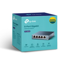 Produktbild för TP-Link TL-SG105 nätverksswitchar Ohanterad L2 Gigabit Ethernet (10/100/1000) Svart