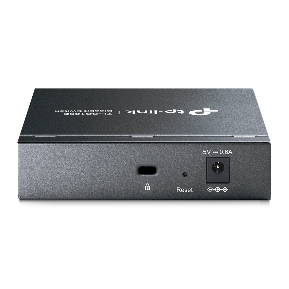 Produktbild för TP-Link TL-SG105E nätverksswitchar hanterad L2 Gigabit Ethernet (10/100/1000) Svart