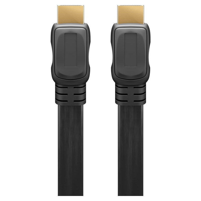 Produktbild för Goobay 31928 HDMI-kabel 3 m HDMI Typ A (standard) Svart