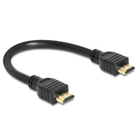 Produktbild för Delock High Speed HDMI with Ethernet - HDMI-kabel med Ethernet - 25 cm