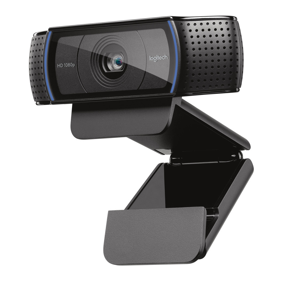 Produktbild för Logitech Hd Pro C920 webbkameror 3 MP 1920 x 1080 pixlar USB 2.0 Svart