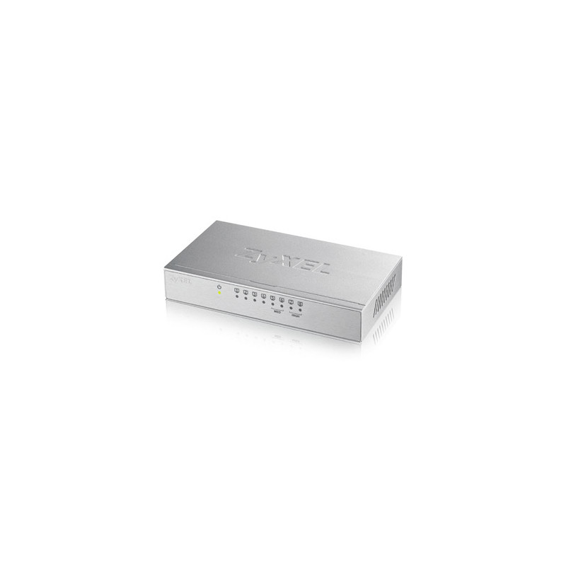 Produktbild för Zyxel GS-108B V3 Ohanterad L2+ Gigabit Ethernet (10/100/1000) Silver