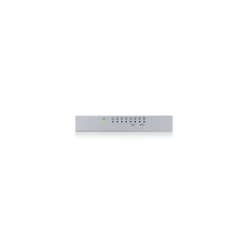 Produktbild för Zyxel GS-108B V3 Ohanterad L2+ Gigabit Ethernet (10/100/1000) Silver