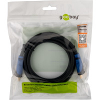 Produktbild för Goobay 72318 HDMI-kabel 2 m HDMI Typ A (standard) Svart