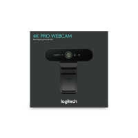 Produktbild för Logitech Brio webbkameror 13 MP 4096 x 2160 pixlar USB 3.2 Gen 1 (3.1 Gen 1) Svart