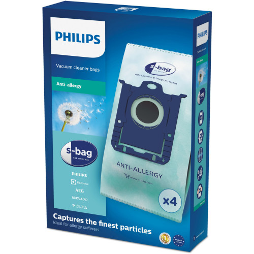 Philips Philips s-bag 4 st dammsugarpåsar, dammsugarpåsar