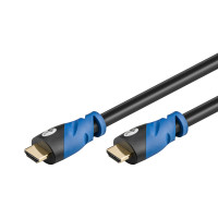 Miniatyr av produktbild för Goobay 72315 HDMI-kabel 0,5 m HDMI Typ A (standard) Svart