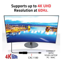 Miniatyr av produktbild för CLUB3D Mini DisplayPort 1.4 to HDMI 2.0b HDR Active Adapter