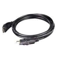 Produktbild för CLUB3D HDMI 2.0 4K60Hz UHD 360 Degree Rotary cable 2m/6.74ft