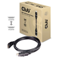 Produktbild för CLUB3D HDMI 2.0 4K60Hz UHD 360 Degree Rotary cable 2m/6.74ft