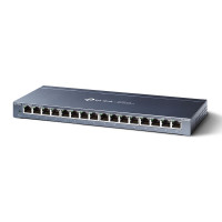 Produktbild för TP-Link TL-SG116 nätverksswitchar Ohanterad Gigabit Ethernet (10/100/1000) Svart