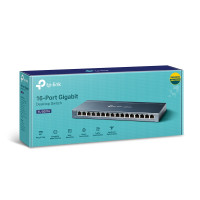 Produktbild för TP-Link TL-SG116 nätverksswitchar Ohanterad Gigabit Ethernet (10/100/1000) Svart