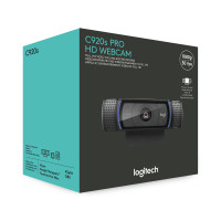 Produktbild för Logitech C920S HD Pro webbkameror 1920 x 1080 pixlar USB Svart