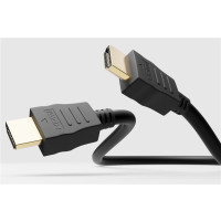 Miniatyr av produktbild för Goobay 41083 HDMI-kabel 1,5 m HDMI Typ A (standard) 2 x HDMI Type A (Standard) Svart