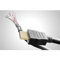 Miniatyr av produktbild för Goobay 41083 HDMI-kabel 1,5 m HDMI Typ A (standard) 2 x HDMI Type A (Standard) Svart