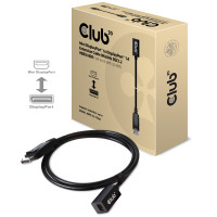 Produktbild för Club 3D - DisplayPort-förlängningskabel - Mini DisplayPort till DisplayPort - 1 m