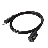 Produktbild för Club 3D - DisplayPort-förlängningskabel - Mini DisplayPort till DisplayPort - 1 m