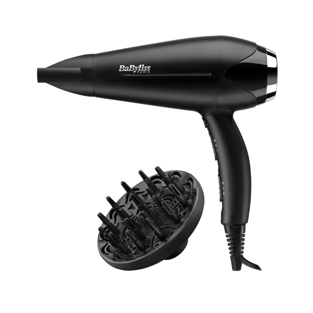 Produktbild för BaByliss D572DE hårfön 2200 W Svart